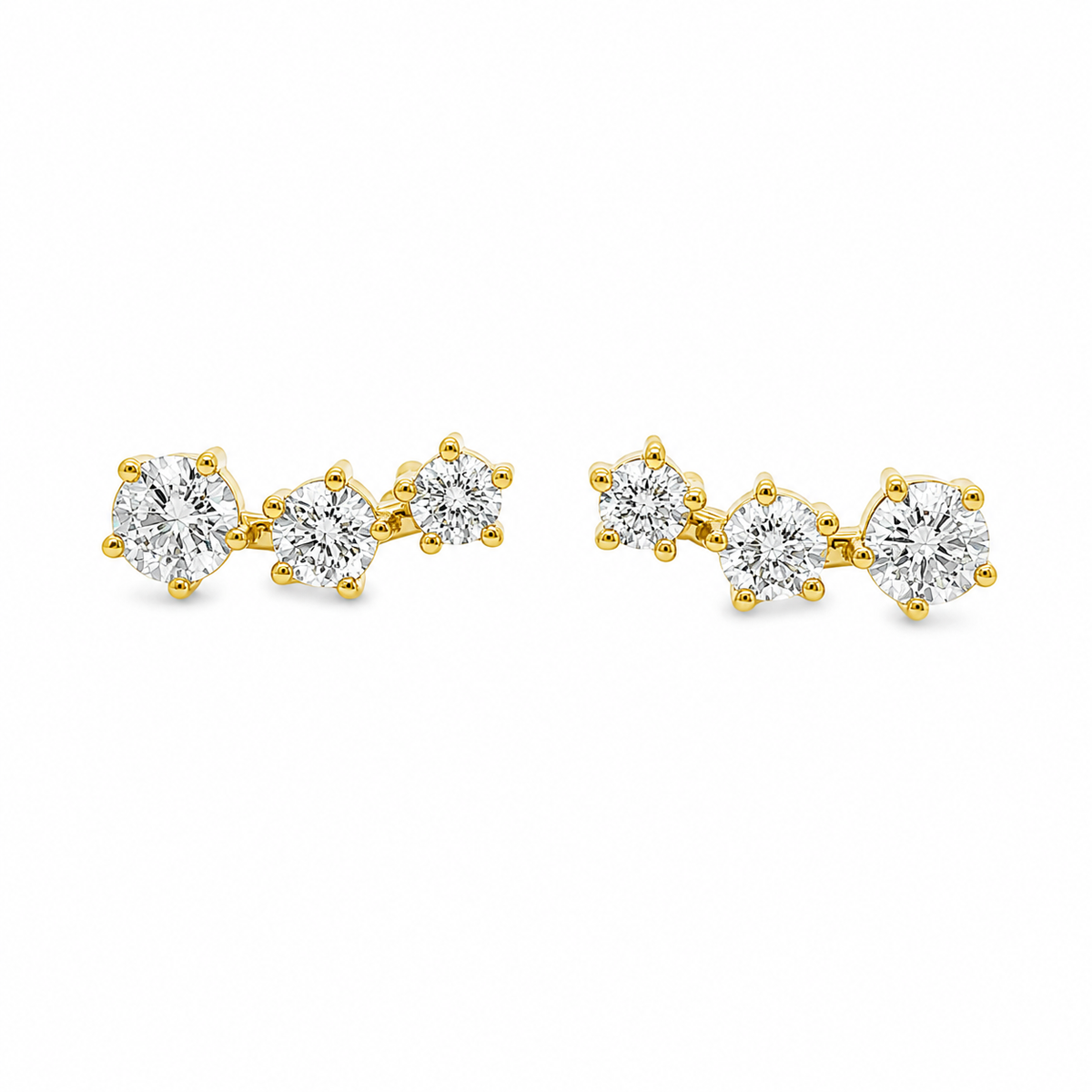 Delta earrings by Diamond Lab Boutique