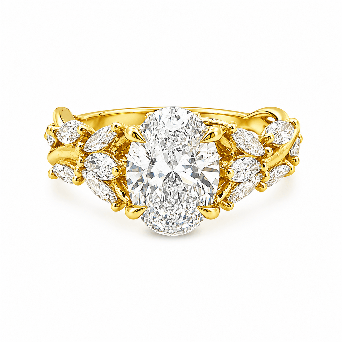 Laurel ready to wear lab grown diamond ring