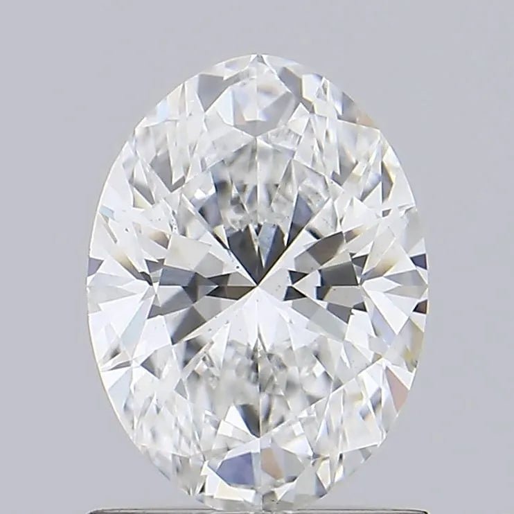 1.01ct Oval Lab Grown Diamond (Colour E, Clarity VS2, IGI Certified) - Diamond Lab Boutique