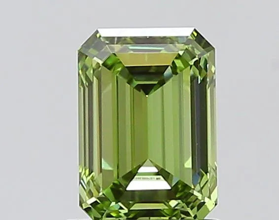 1.03ct Emerald Lab Grown Diamond (Colour Fancy Vivid Green, Clarity VVS2, IGI Certified)
