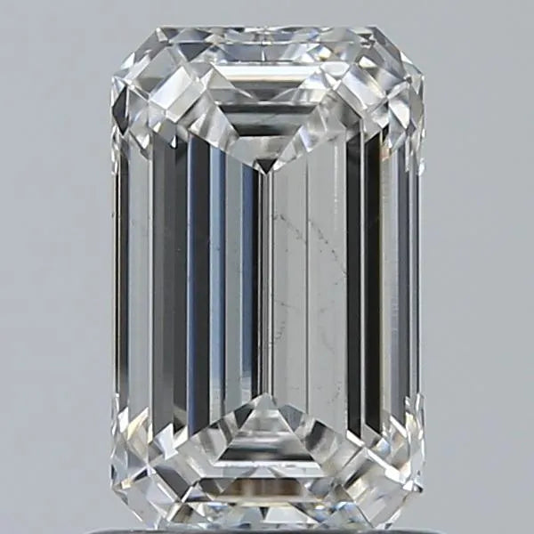 1.10ct Emerald Lab Grown Diamond (Colour G, Clarity VS2, IGI Certified)