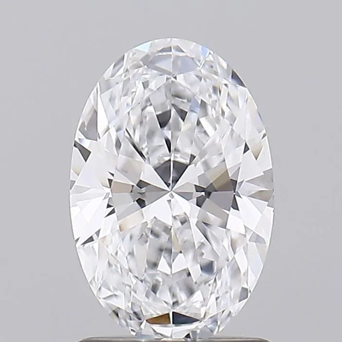 1.20ct Oval Lab Grown Diamond (Colour D, Clarity IF, IGI Certified) - Diamond Lab Boutique