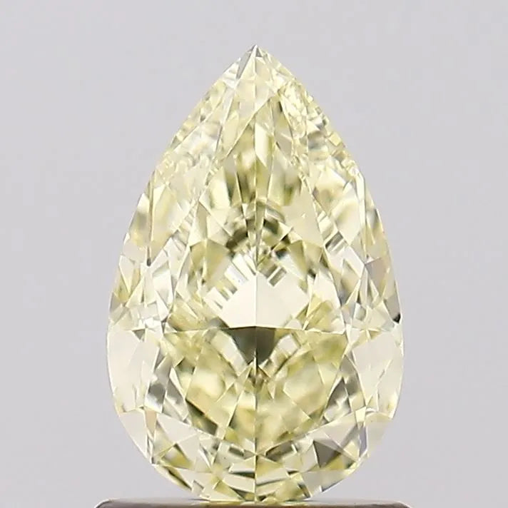 1.20ct Pear Lab Grown Diamond (Colour Fancy Yellow, Clarity VVS2, IGI Certified)