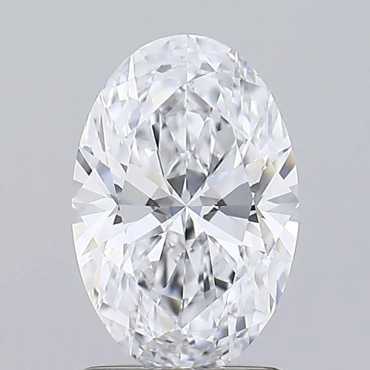 1.27ct Oval Lab Grown Diamond (Colour D, Clarity IF, IGI Certified)