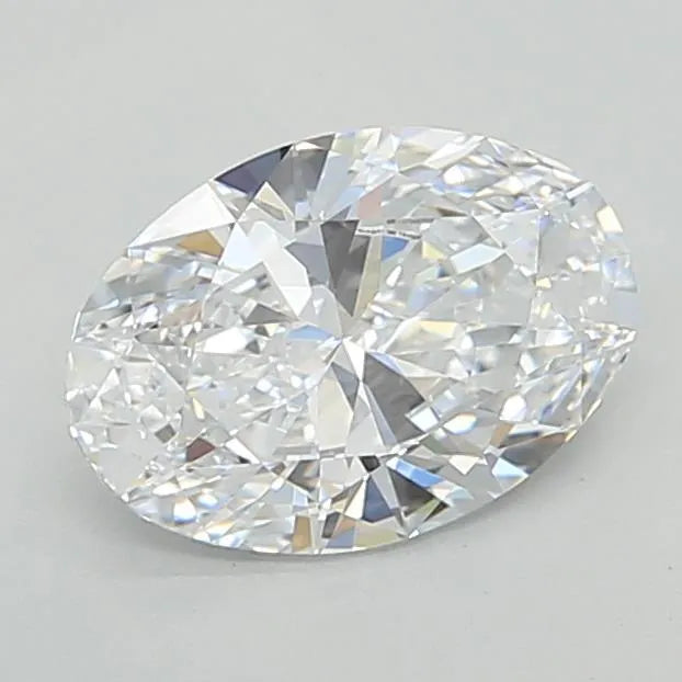 1.50ct Oval Lab Grown Diamond (Colour E, Clarity FL, IGI Certified)