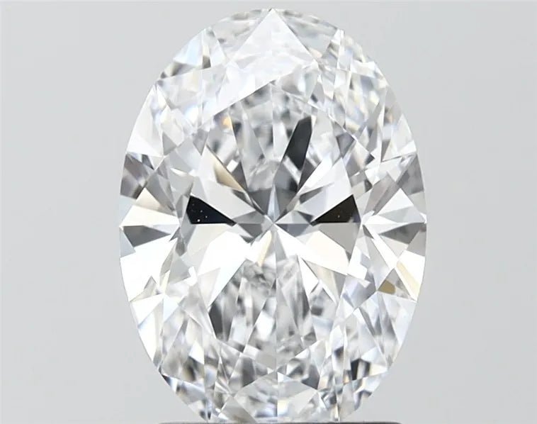 1.95ct Oval Lab Grown Diamond (Colour E, Clarity VVS1, IGI Certified) - Diamond Lab Boutique