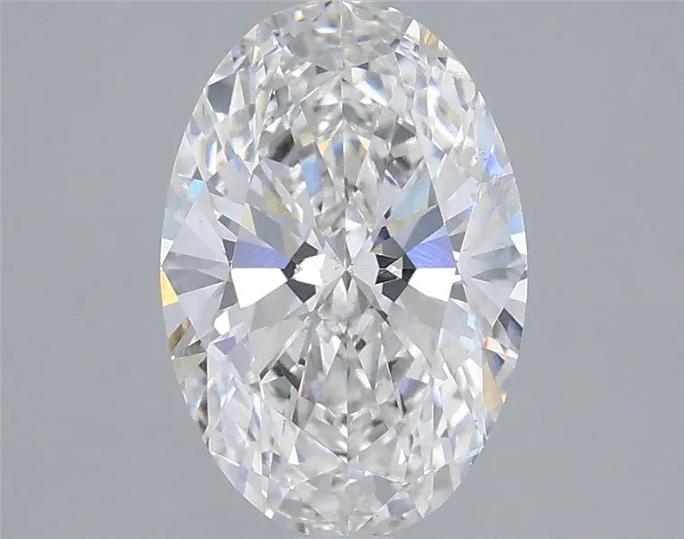 2.00ct Oval Lab Grown Diamond (Colour E, Clarity VS2, IGI Certified)