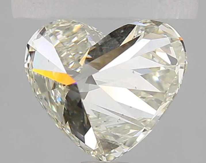 2.01ct Heart Natural Diamond (Colour J, Clarity VS2, Cut VG, IGI Certified)