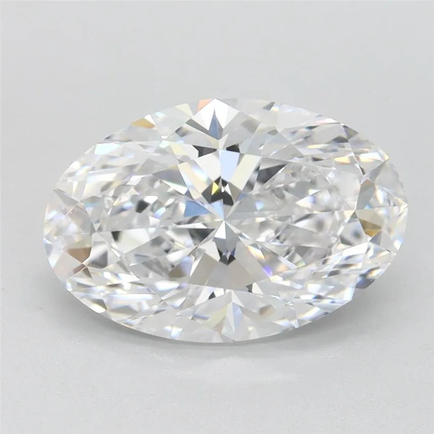 2.01ct Oval Lab Grown Diamond (Colour D, Clarity FL, IGI Certified)