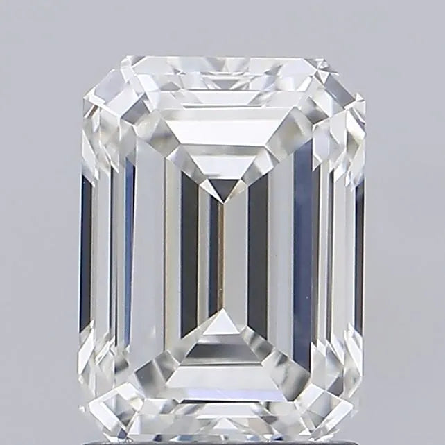 2.02ct Emerald Lab Grown Diamond (Colour G, Clarity VVS2, IGI Certified)