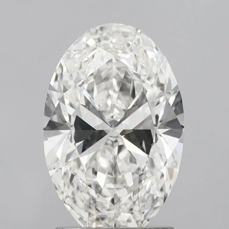 2.02ct Oval Lab Grown Diamond (Colour F, Clarity VVS1, IGI Certified)