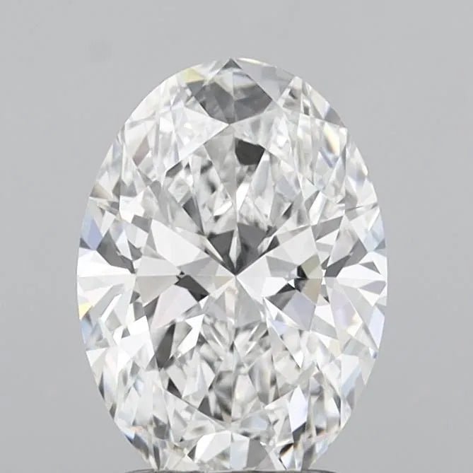 2.03ct Oval Lab Grown Diamond (Colour E, Clarity VVS2, IGI Certified) - Diamond Lab Boutique