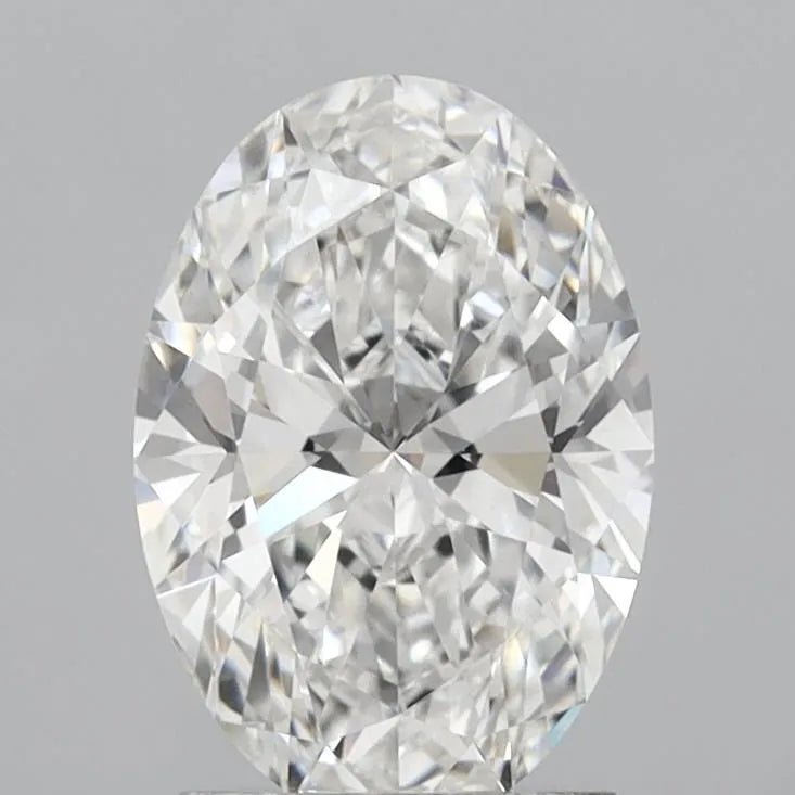 2.03ct Oval Lab Grown Diamond (Colour F, Clarity VVS2, IGI Certified) - Diamond Lab Boutique