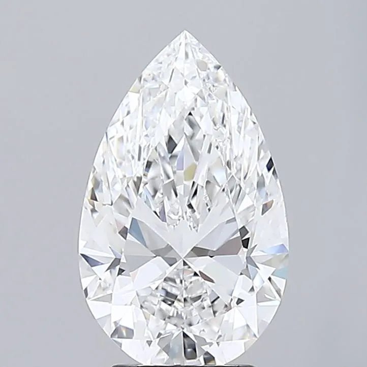 2.03ct Pear Lab Grown Diamond (Colour D, Clarity IF, IGI Certified) - Diamond Lab Boutique
