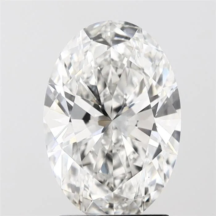 2.06ct Oval Lab Grown Diamond (Colour G, Clarity VVS1, IGI Certified)