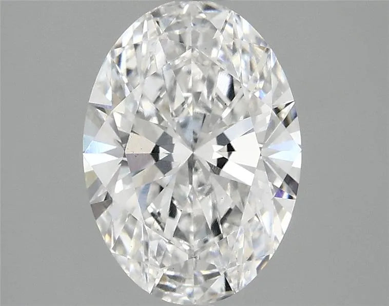 2.08ct Oval Lab Grown Diamond (Colour D, Clarity VS2, IGI Certified)