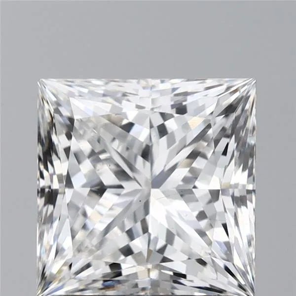 2.11ct Princess Lab Grown Diamond (Colour G, Clarity VS1, IGI Certified) - Diamond Lab Boutique