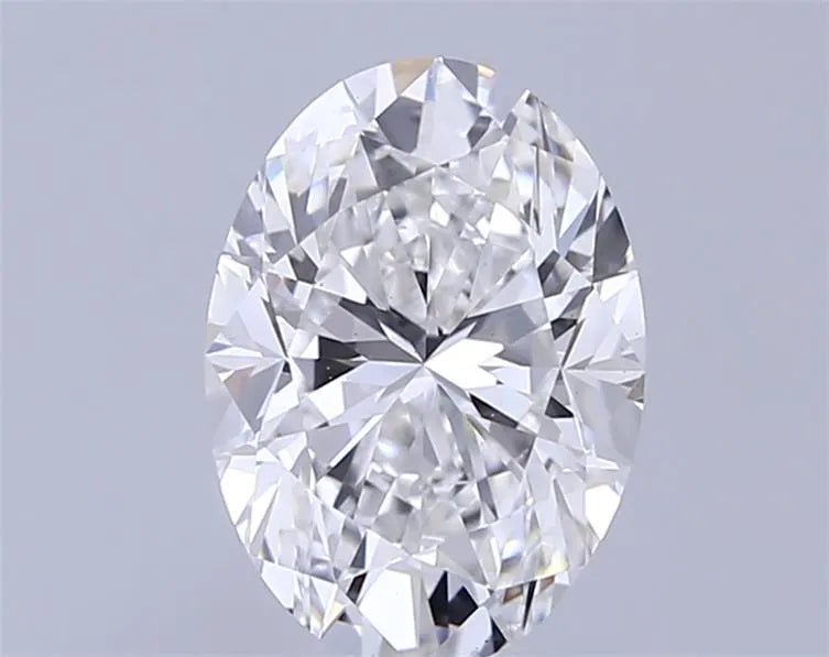 2.50ct Oval Lab Grown Diamond (Colour D, Clarity VS1, IGI Certified) - Diamond Lab Boutique