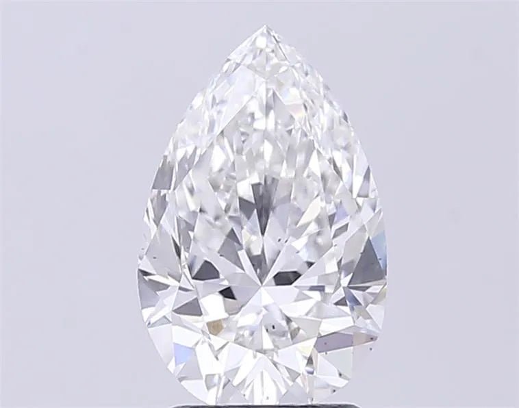 2.50ct Pear Lab Grown Diamond (Colour F, Clarity VS2, IGI Certified)