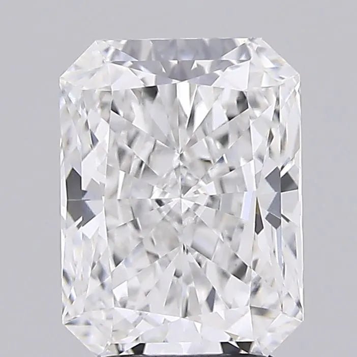 2.53ct Radiant Lab Grown Diamond (Colour D, Clarity VVS2, IGI Certified) - Diamond Lab Boutique