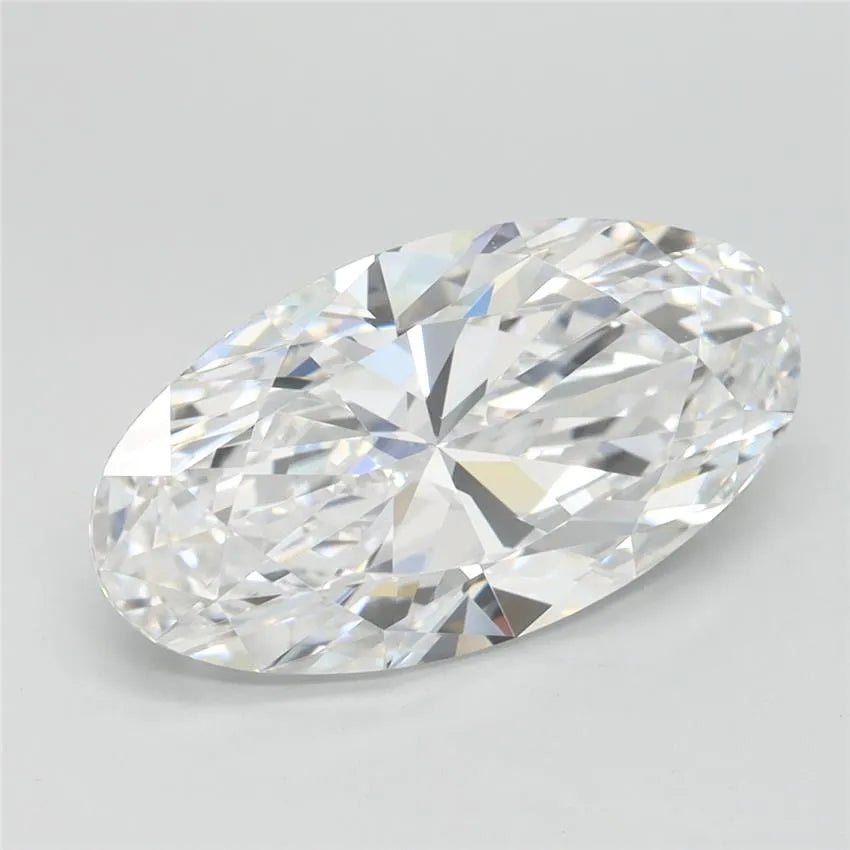 2.59ct Oval Lab Grown Diamond (Colour D, Clarity FL, IGI Certified) - Diamond Lab Boutique
