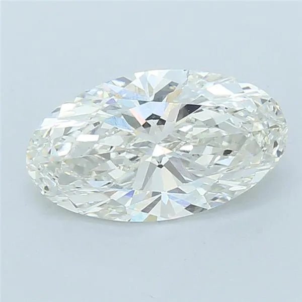 2.71ct Oval Lab Grown Diamond (Colour G, Clarity VVS2, IGI Certified) - Diamond Lab Boutique