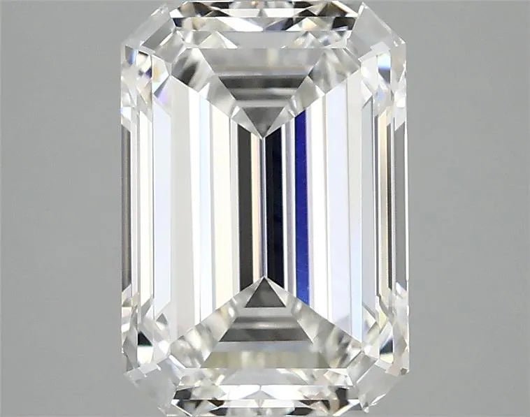 2.97ct Emerald Lab Grown Diamond (Colour F, Clarity VVS2, IGI Certified)