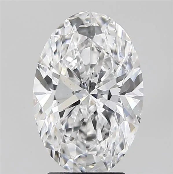 3.00ct Oval Lab Grown Diamond (Colour D, Clarity VS2, IGI Certified) - Diamond Lab Boutique