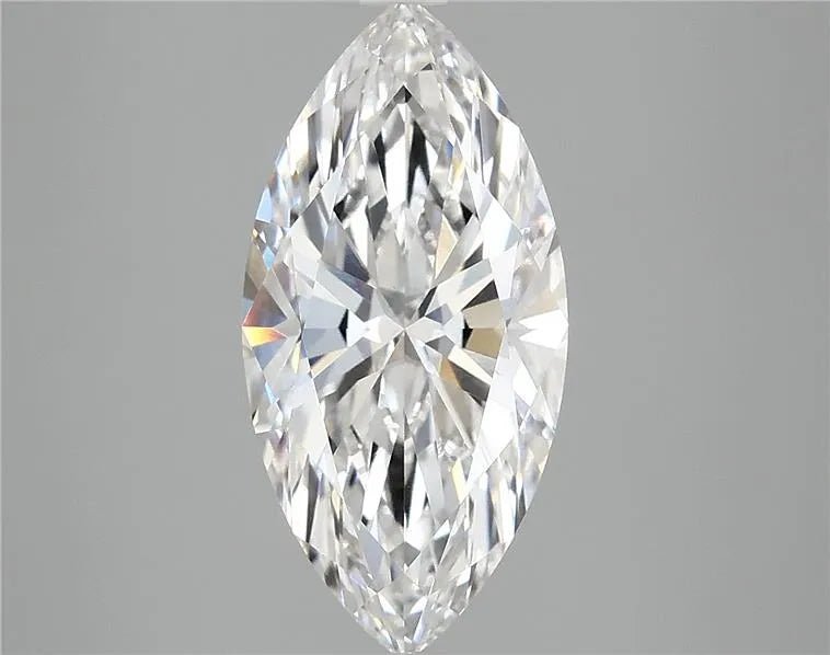 3.08ct Marquise Lab Grown Diamond (Colour D, Clarity VS1, IGI Certified) - Diamond Lab Boutique
