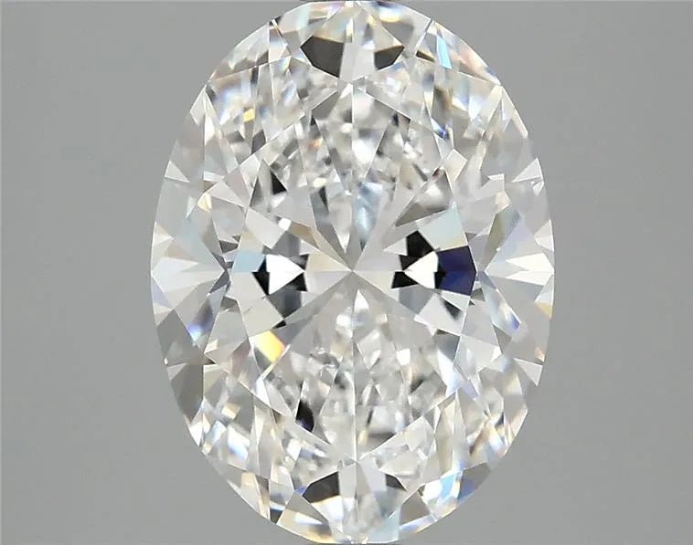3.10ct Oval Lab Grown Diamond (Colour D, Clarity VVS2, IGI Certified) - Diamond Lab Boutique