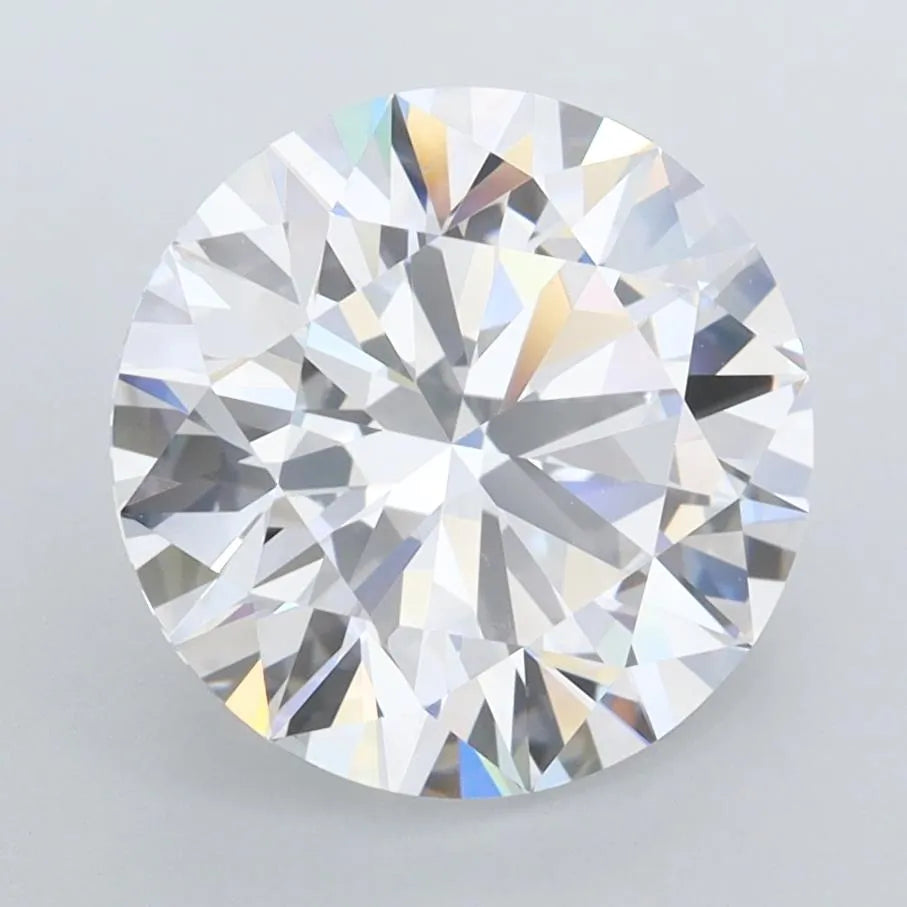3.42ct Round Lab Grown Diamond (Colour D, Clarity FL, Cut ID, IGI Certified)