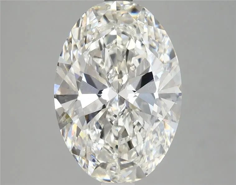 3.47ct Oval Lab Grown Diamond (Colour F, Clarity VS1, IGI Certified) - Diamond Lab Boutique