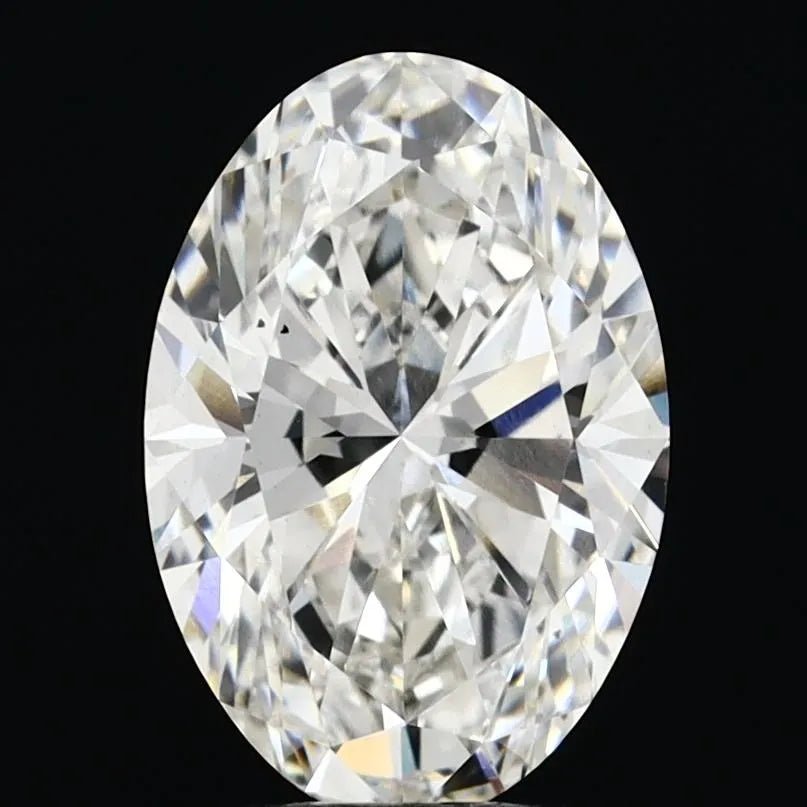 3.50ct Oval Lab Grown Diamond (Colour G, Clarity VS2, IGI Certified) - Diamond Lab Boutique