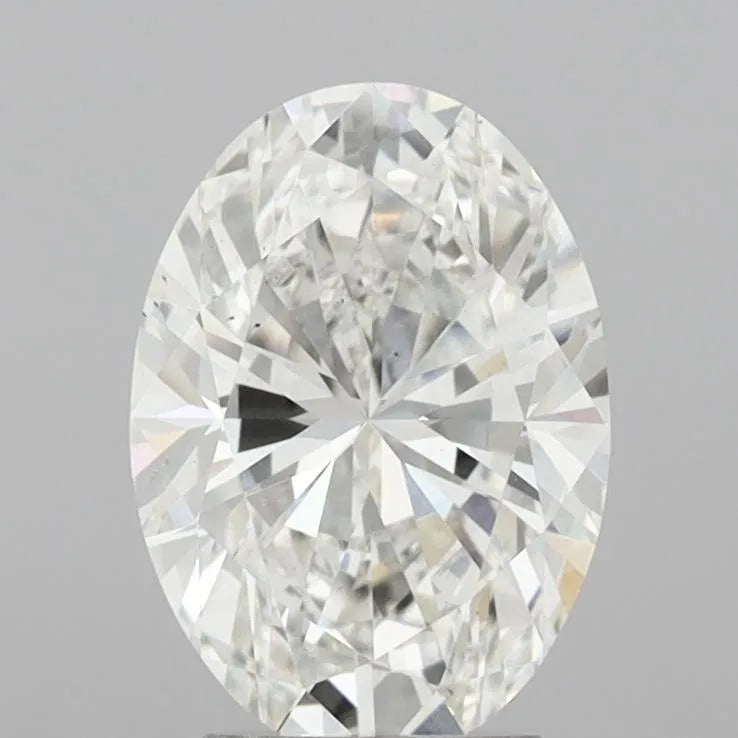 3.51ct Oval Lab Grown Diamond (Colour G, Clarity VS2, IGI Certified)