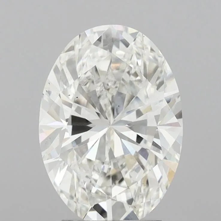 3.51ct Oval Lab Grown Diamond (Colour G, Clarity VS2, IGI Certified) - Diamond Lab Boutique