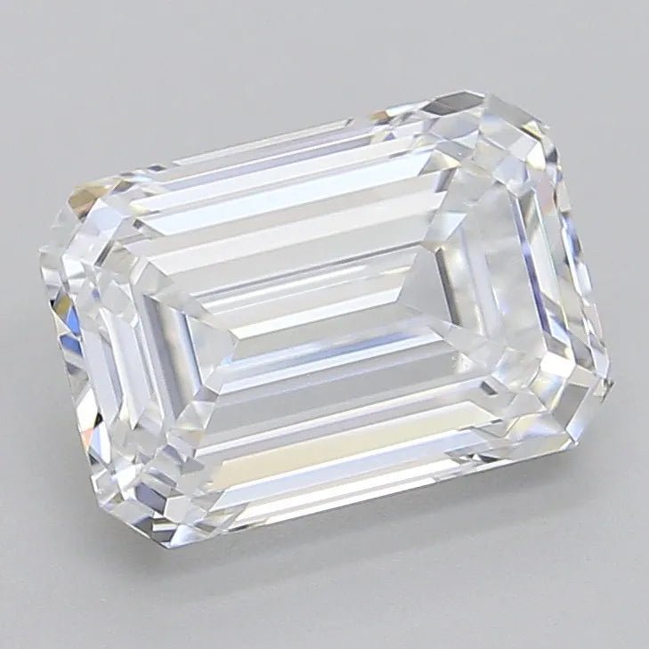 3.65ct Emerald Lab Grown Diamond (Colour D, Clarity VVS1, IGI Certified) - Diamond Lab Boutique