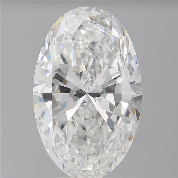 3.98ct Oval Lab Grown Diamond (Colour F, Clarity VVS2, IGI Certified)