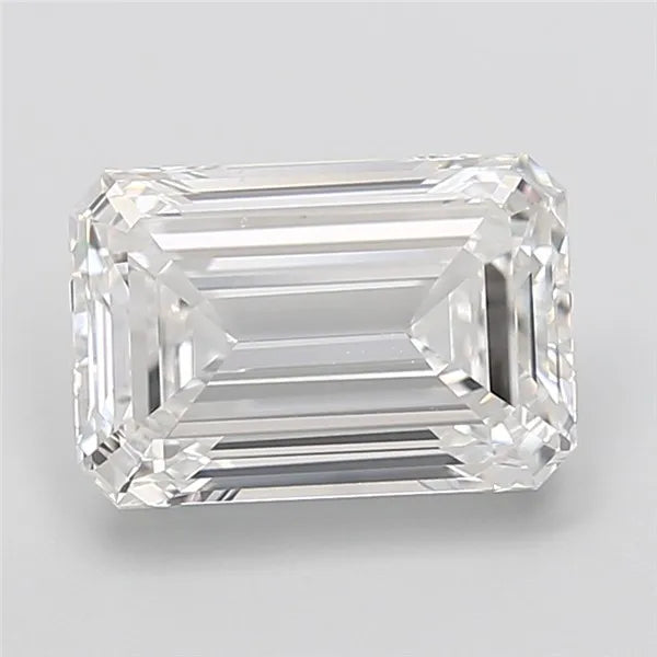 4.00ct Emerald Lab Grown Diamond (Colour E, Clarity VVS2, IGI Certified)
