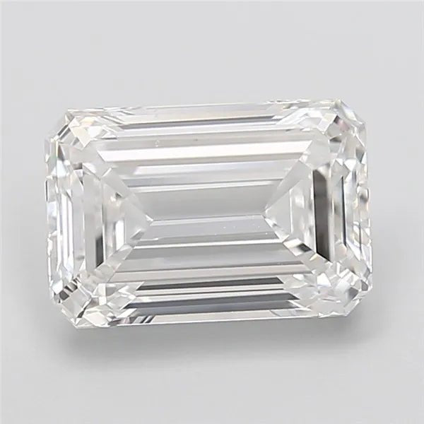 4.00ct Emerald Lab Grown Diamond (Colour E, Clarity VVS2, IGI Certified)