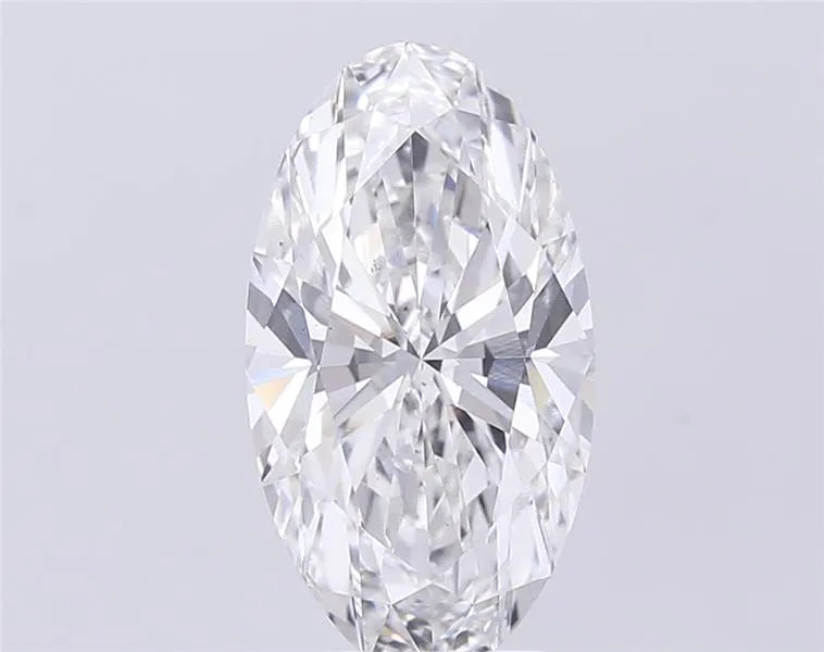 4.00ct Oval Lab Grown Diamond (Colour F, Clarity VS2, IGI Certified)