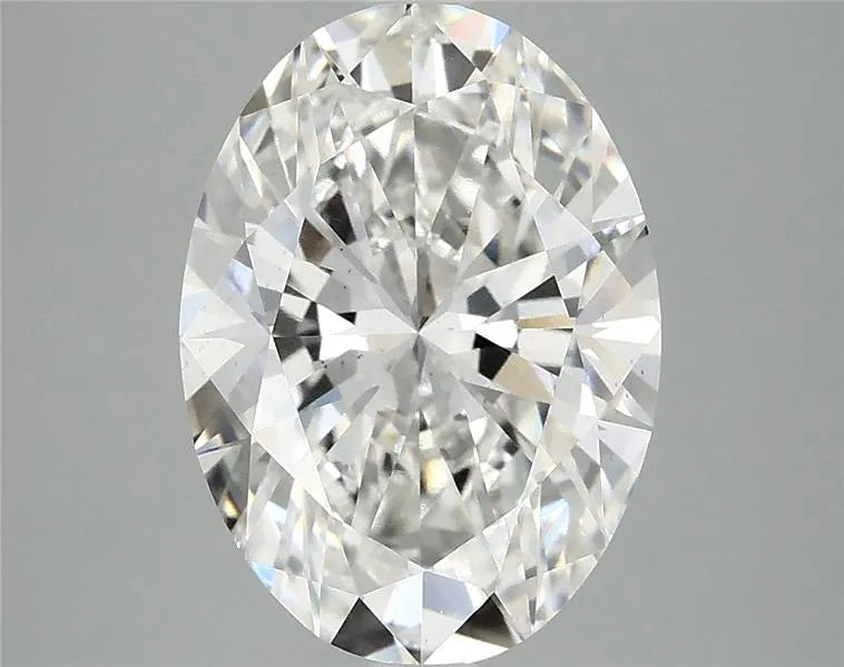 4.00ct Oval Lab Grown Diamond (Colour G, Clarity VS2, IGI Certified)