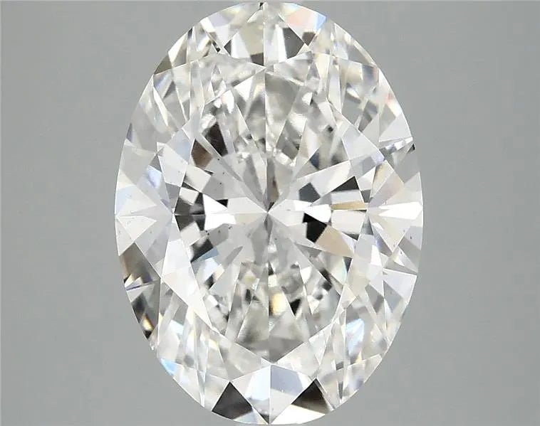 4.00ct Oval Lab Grown Diamond (Colour G, Clarity VS2, IGI Certified) - Diamond Lab Boutique