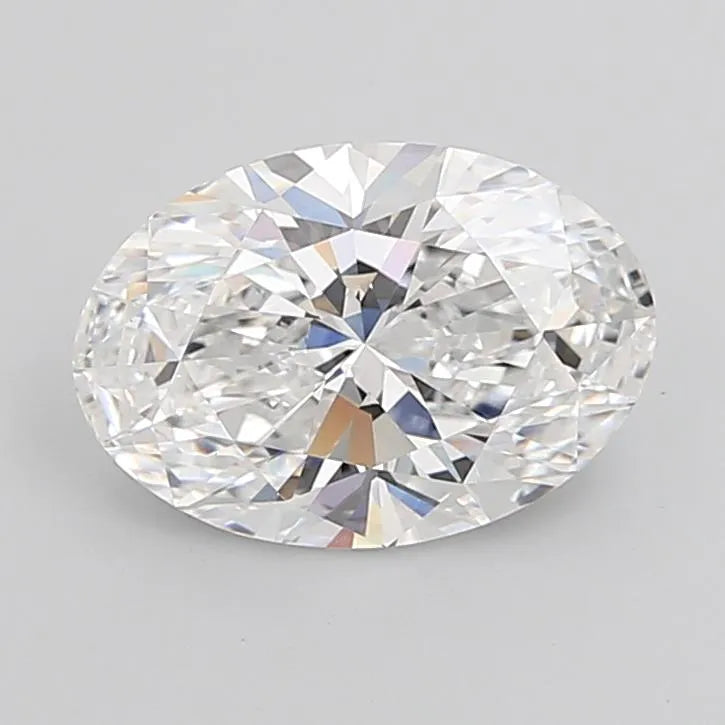 4.05ct Oval Lab Grown Diamond (Colour E, Clarity VVS2, IGI Certified)
