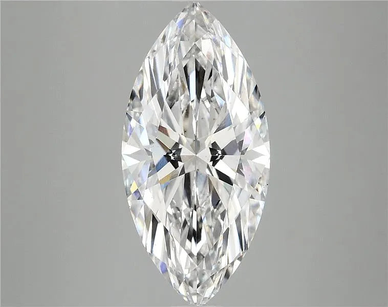 4.09ct Marquise Lab Grown Diamond (Colour E, Clarity VS2, IGI Certified)