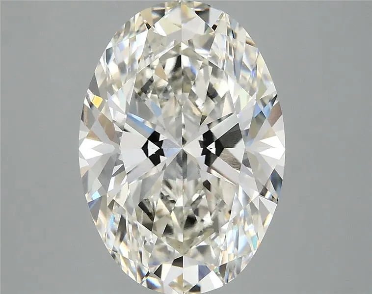 4.10ct Oval Lab Grown Diamond (Colour H, Clarity VS2, IGI Certified) - Diamond Lab Boutique