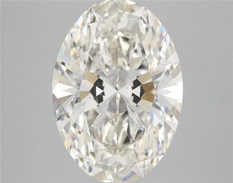 4.13ct Oval Lab Grown Diamond (Colour I, Clarity VS2, IGI Certified) - Diamond Lab Boutique