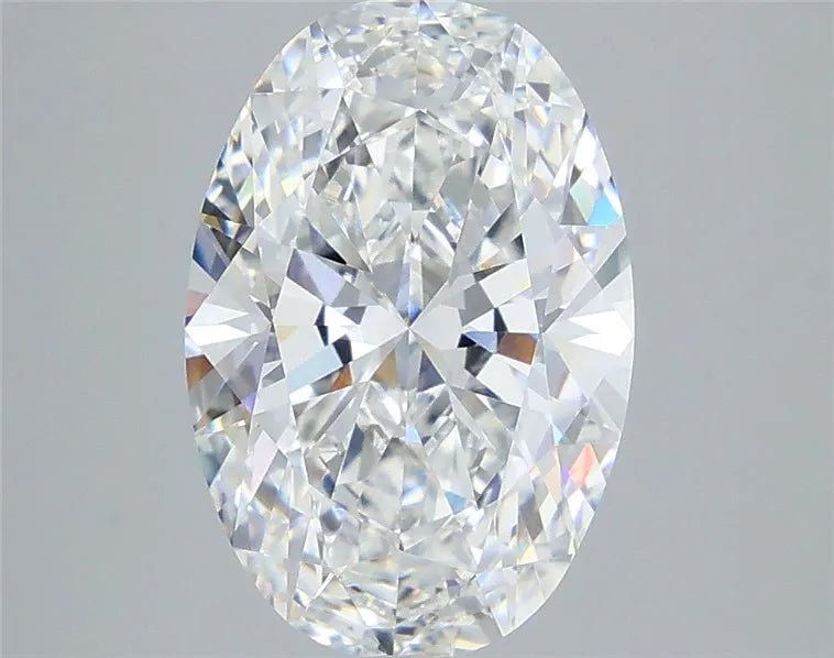 4.20ct Oval Lab Grown Diamond (Colour F, Clarity VVS2, IGI Certified) - Diamond Lab Boutique