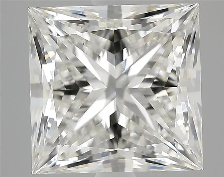 4.34ct Princess Lab Grown Diamond (Colour H, Clarity VS1, IGI Certified) - Diamond Lab Boutique