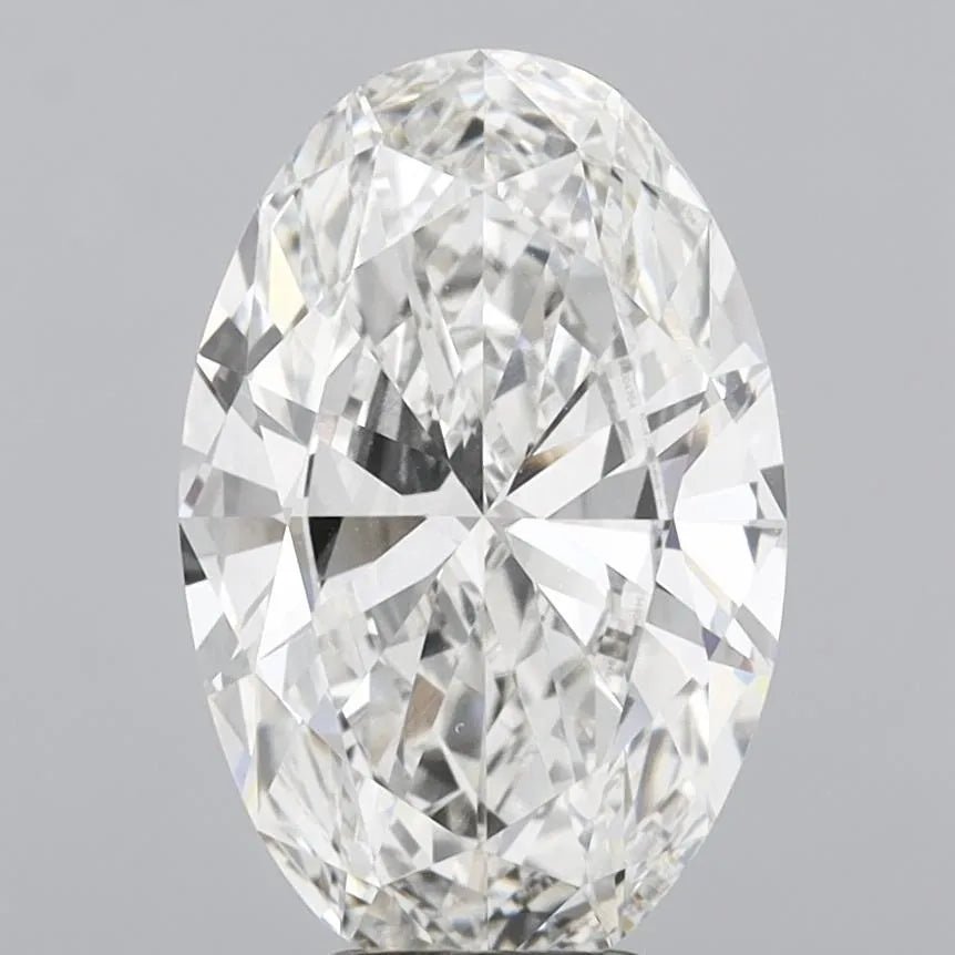 5.00ct Oval Lab Grown Diamond (Colour G, Clarity VVS2, IGI Certified) - Diamond Lab Boutique