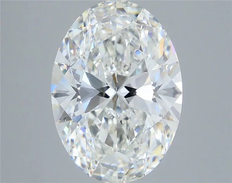 6.05ct Oval Lab Grown Diamond (Colour F, Clarity VVS2, IGI Certified) - Diamond Lab Boutique